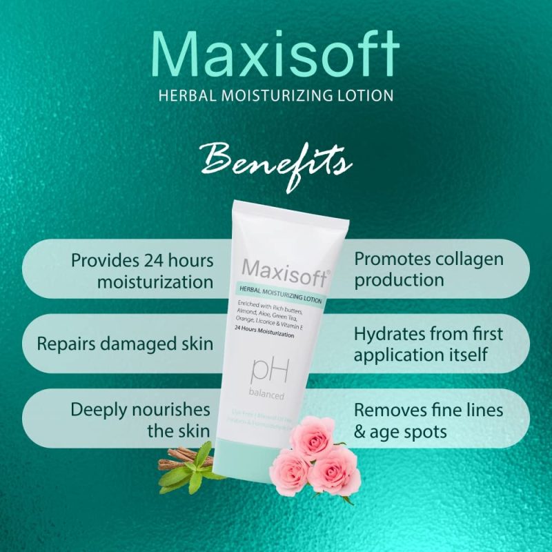 Maxisoft Herbal Moisturizing Lotion - 10 ml - Image 4