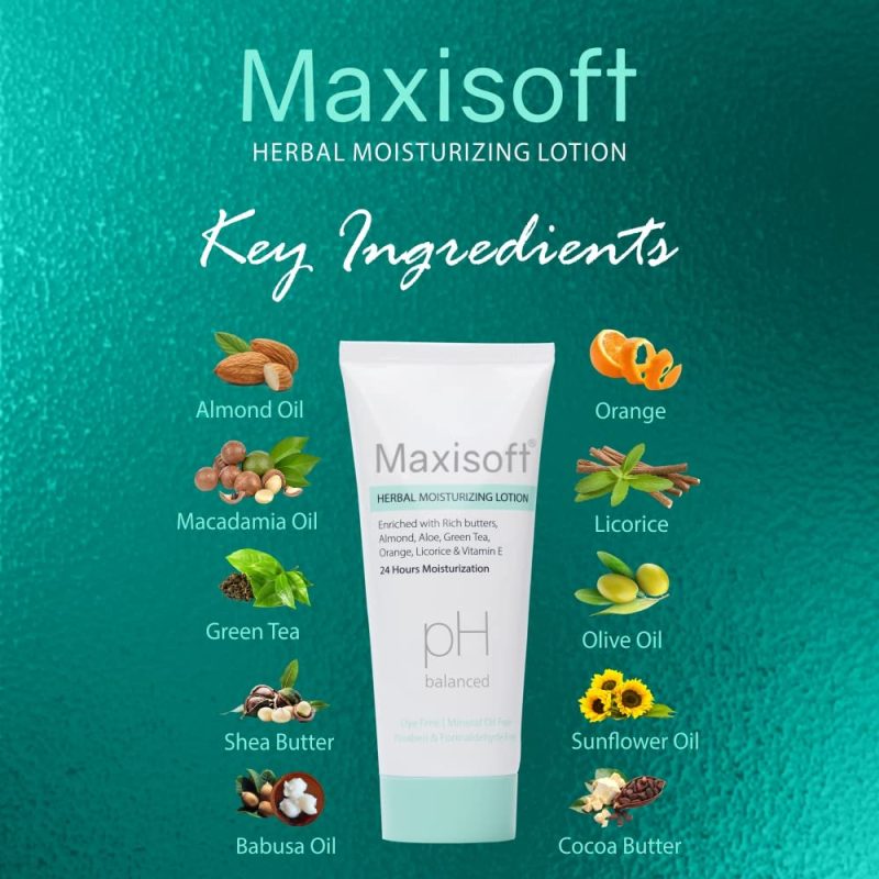 Maxisoft Herbal Moisturizing Lotion - 10 ml - Image 2