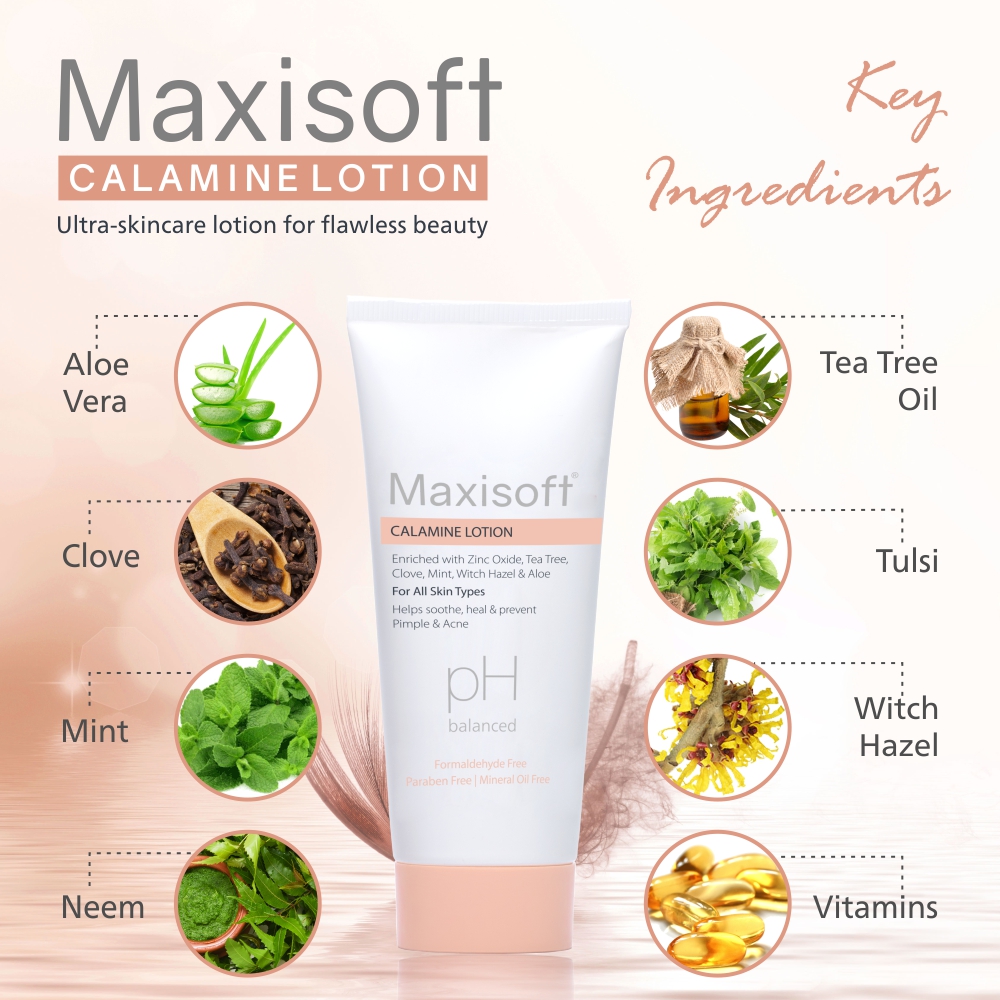 Maxisoft Calamine Lotion - 100 ml - Image 2