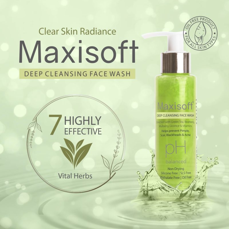 Maxisoft Deep Cleansing Face Wash - 100 ml - Image 4