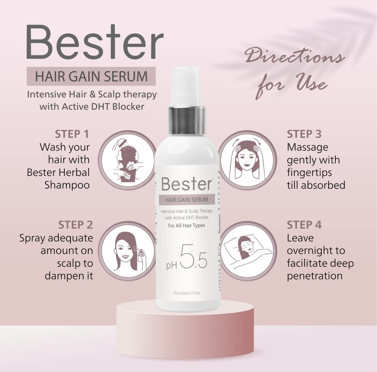 Bester Hair Gain Serum - 100 ml - Image 3