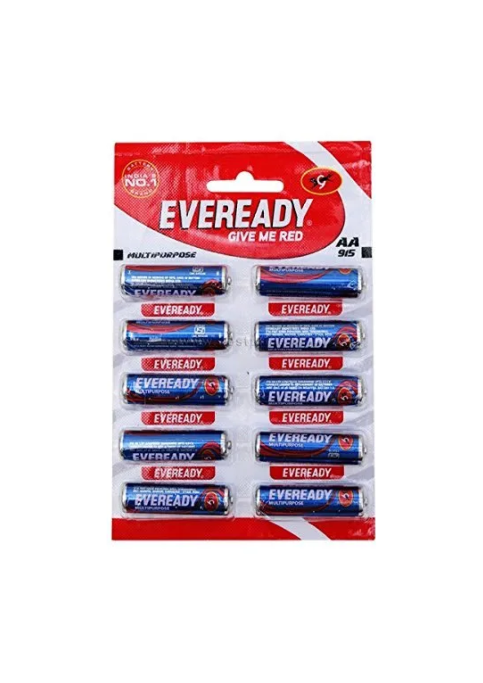 Eveready Battery - AA 915 - Pack of 10