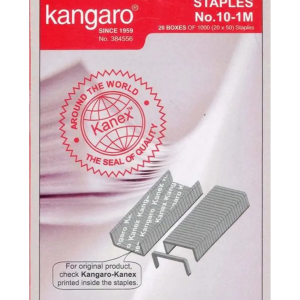Kangaro - Staples No. 10-1 M 20 Boxes - (20x50 Staples)