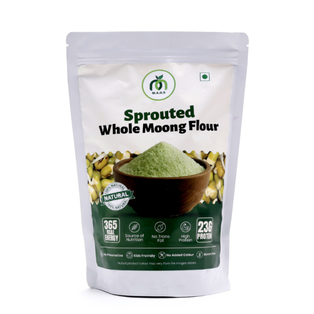 Sprouted Whole Moong Flour